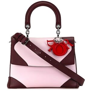 Auth LIMITED EDITION 💞 Christian Dior 'Be Dior' 2-way Bicolor Shoulder/TopHandl